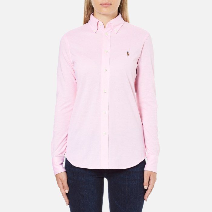 Ralph lauren knit dress shirt women's