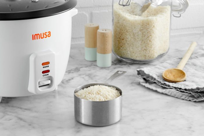 How to use chef style rice cooker