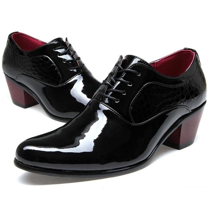 Mens high heel dress shoes