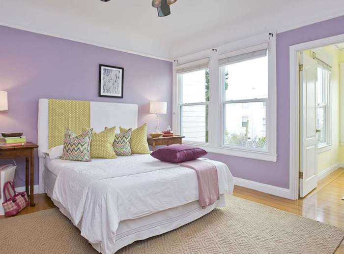 How to decorate a lavender room