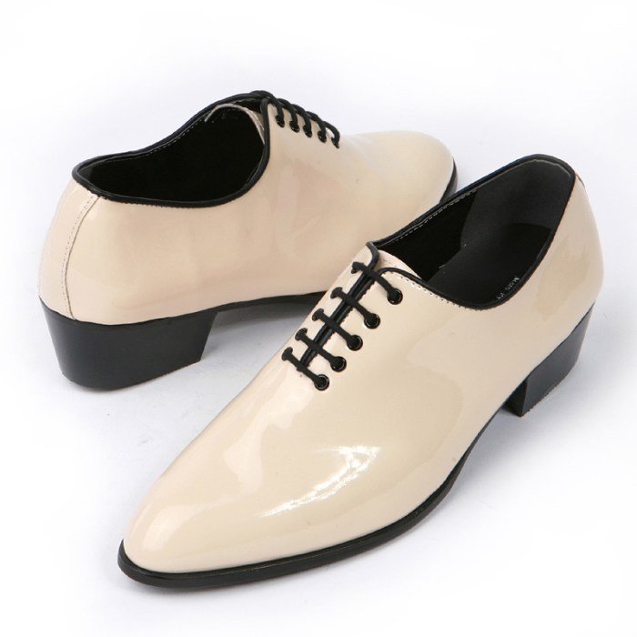 Mens high heel dress shoes