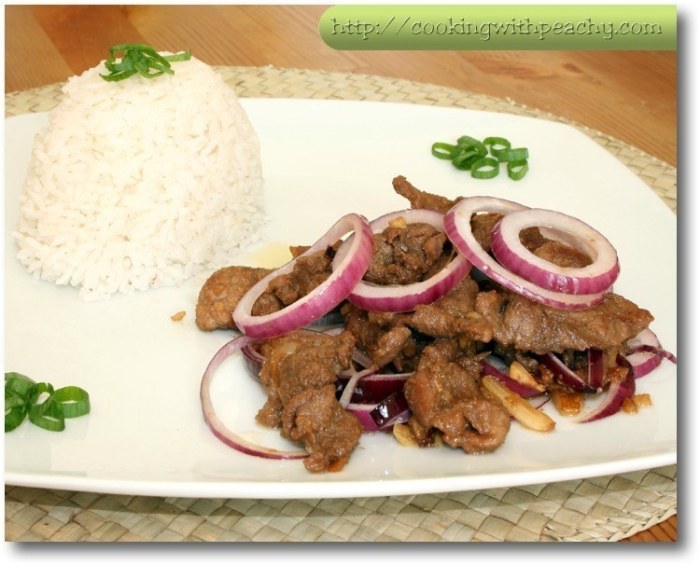 How to cook filipino style pork steak