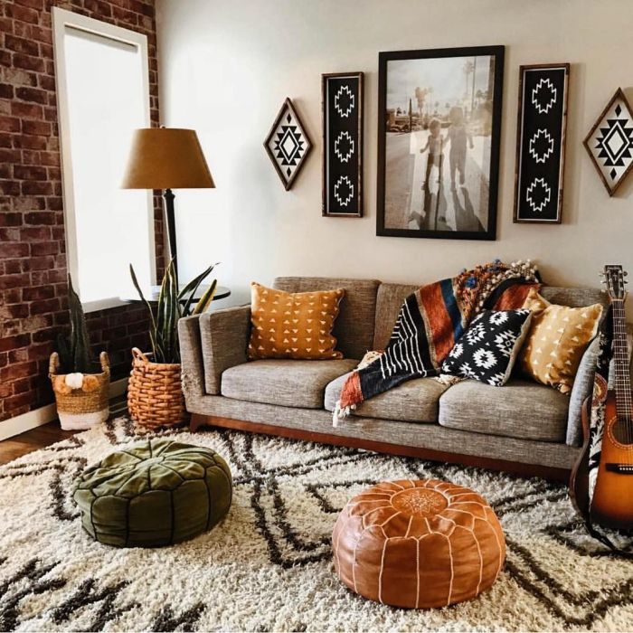 How to decorate room bohemian style